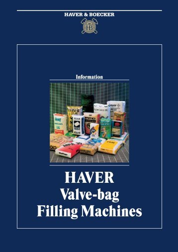 HAVER Valve-bag Filling Machines - Maschinenfabrik