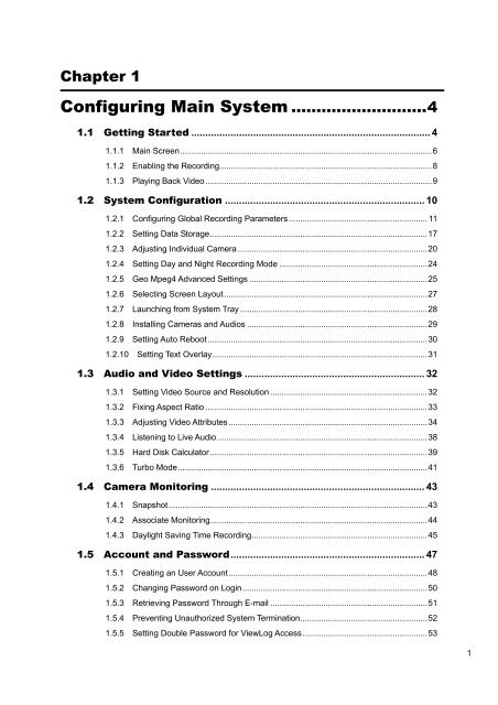 Manual - Surveillance System, Security Cameras, and CCTV ...