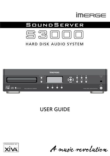 S3000 User Guide - Test &amp; Measure