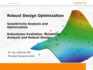 Robust Design Optimization - Ansys